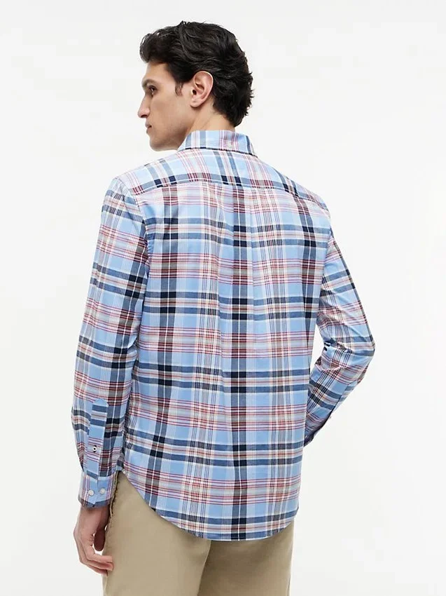 Regular Fit Plaid All-Day Shirt Regular Fit Plaid All-Day Shirt