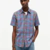 Regular Fit Plaid Linen-Blend Shirt Regular Fit Plaid Linen-Blend Shirt