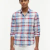 Regular Fit Plaid Oxford Shirt