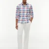 Regular Fit Plaid Oxford Shirt