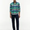 Regular Fit Plaid Oxford Shirt