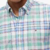 Regular Fit Plaid Oxford Shirt