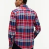 Regular Fit Plaid Oxford Shirt