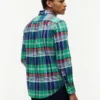Regular Fit Plaid Oxford Shirt