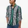 Regular Fit Retro Stripe All-Day Shirt