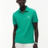 Regular Fit Script Monogram Pique Polo Regular Fit Script Monogram Pique Polo