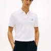 Regular Fit Script Monogram Pique Polo