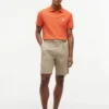 Regular Fit Script Monogram Pique Polo