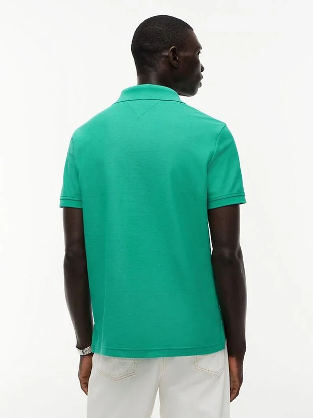 Regular Fit Script Monogram Pique Polo Regular Fit Script Monogram Pique Polo