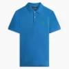 Regular Fit Script Monogram Pique Polo