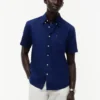Regular Fit Short-Sleeve Linen-Blend Shirt Regular Fit Short-Sleeve Linen-Blend Shirt