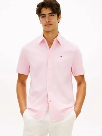 Regular Fit Short-Sleeve Oxford Shirt