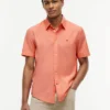 Regular Fit Short-Sleeve Oxford Shirt Regular Fit Short-Sleeve Oxford Shirt