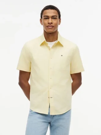 Regular Fit Short-Sleeve Oxford Shirt