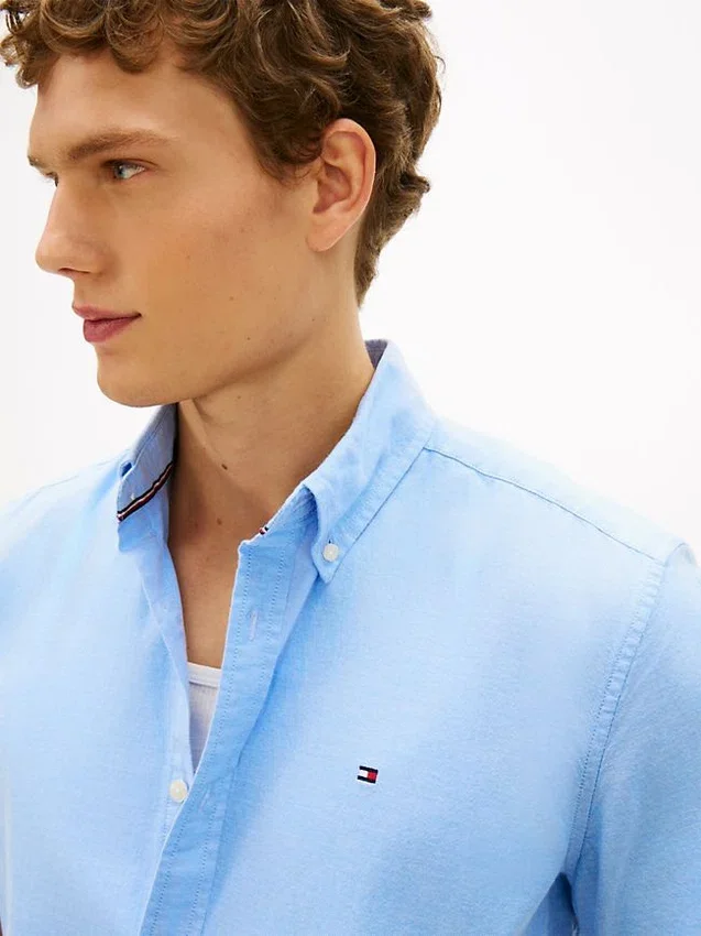 Regular Fit Short-Sleeve Oxford Shirt Regular Fit Short-Sleeve Oxford Shirt