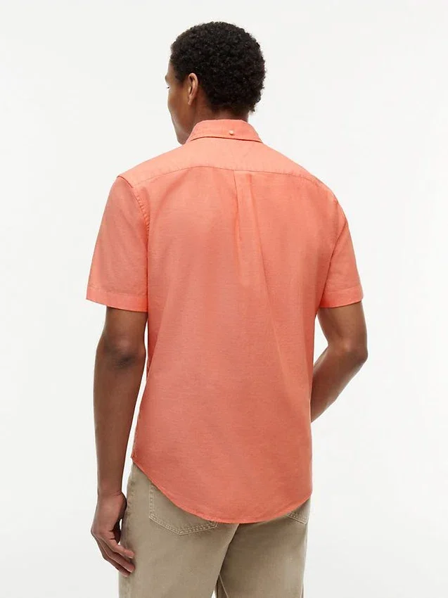 Regular Fit Short-Sleeve Oxford Shirt Regular Fit Short-Sleeve Oxford Shirt