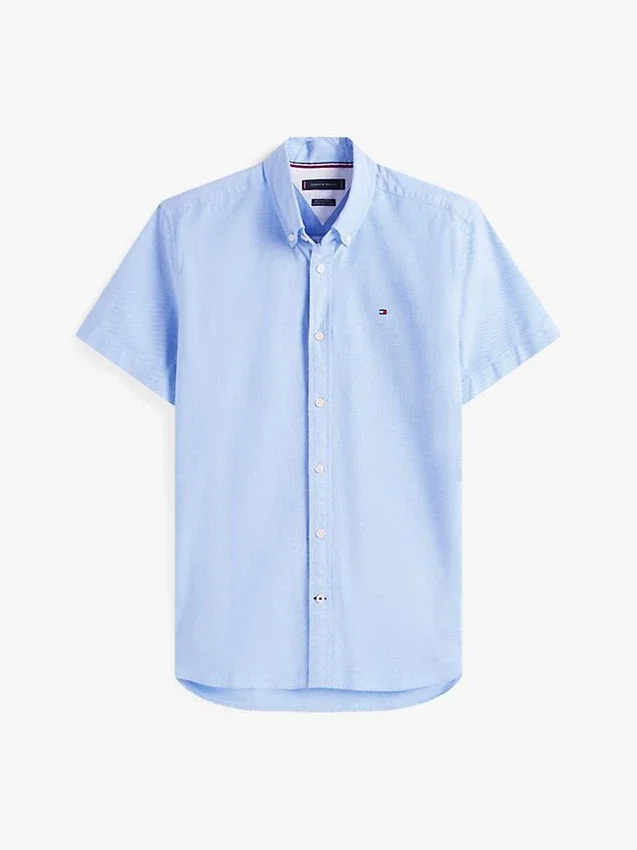 Regular Fit Short-Sleeve Oxford Shirt Regular Fit Short-Sleeve Oxford Shirt