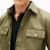Regular Fit Slub Twill Overshirt