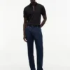 Regular Fit Smooth Cotton Zip Polo Regular Fit Smooth Cotton Zip Polo