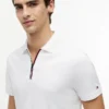 Regular Fit Smooth Cotton Zip Polo Regular Fit Smooth Cotton Zip Polo