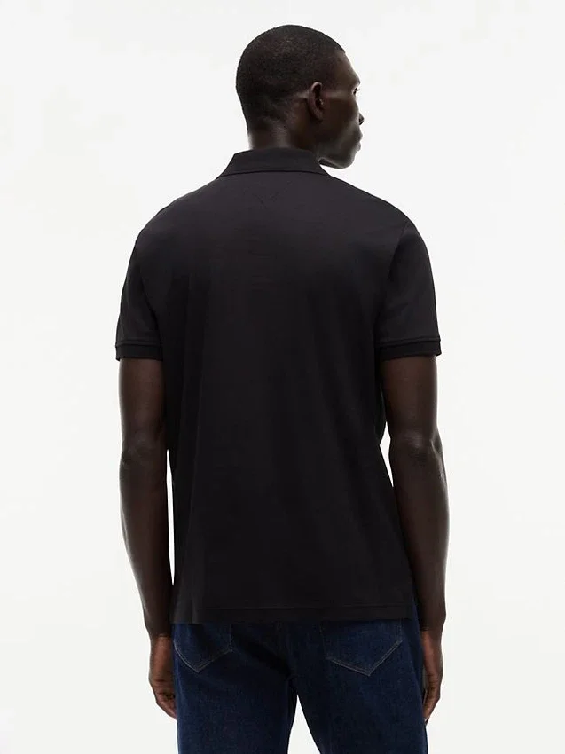 Regular Fit Smooth Cotton Zip Polo Regular Fit Smooth Cotton Zip Polo