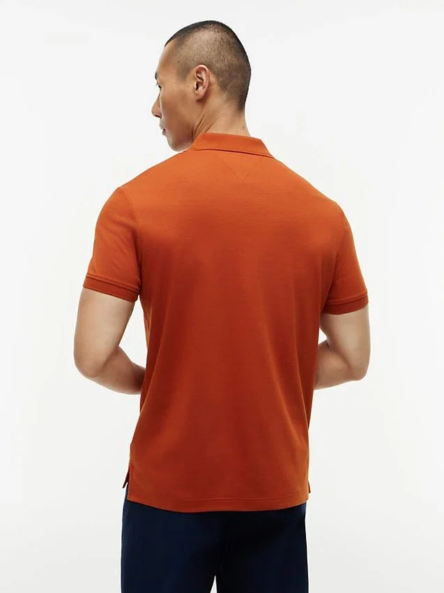 Regular Fit Smooth Cotton Zip Polo Regular Fit Smooth Cotton Zip Polo