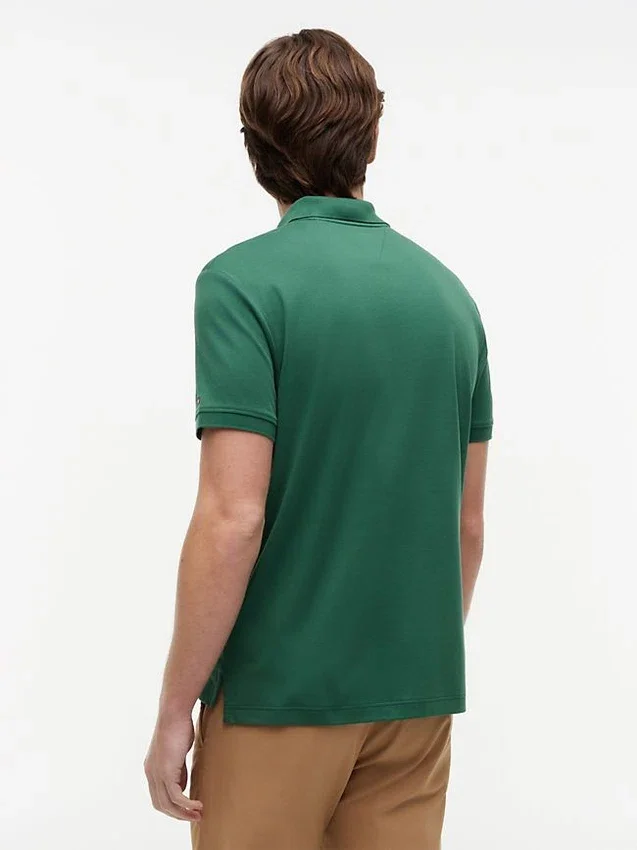 Regular Fit Smooth Cotton Zip Polo Regular Fit Smooth Cotton Zip Polo