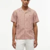 Regular Fit Solar Print Camp Shirt Regular Fit Solar Print Camp Shirt