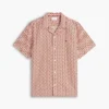 Regular Fit Solar Print Camp Shirt Regular Fit Solar Print Camp Shirt