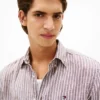 Regular Fit Stripe Linen Shirt Regular Fit Stripe Linen Shirt