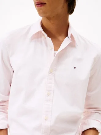 Regular Fit Stripe Stretch Oxford Shirt