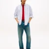 Regular Fit Stripe Stretch Oxford Shirt Regular Fit Stripe Stretch Oxford Shirt