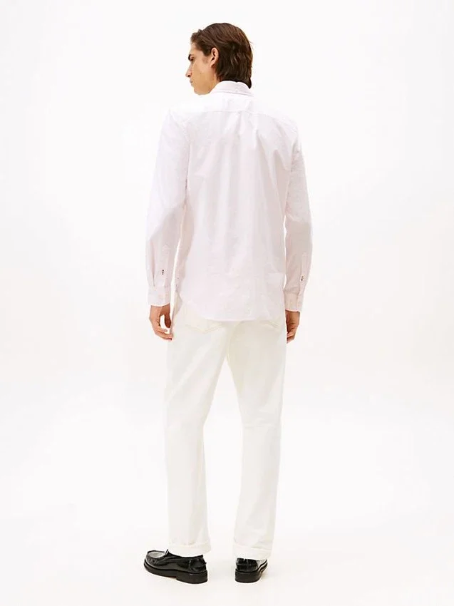 Regular Fit Stripe Stretch Oxford Shirt Regular Fit Stripe Stretch Oxford Shirt