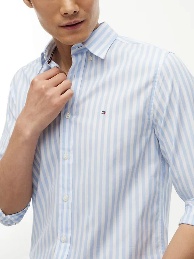 Regular Fit Striped All-Day Shirt Regular Fit Striped All-Day Shirt