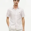Regular Fit Striped Cotton-Linen Shirt Regular Fit Striped Cotton-Linen Shirt