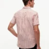 Regular Fit Striped Cotton-Linen Shirt Regular Fit Striped Cotton-Linen Shirt