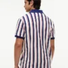 Regular Fit Striped Knit Polo Regular Fit Striped Knit Polo