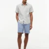 Regular Fit Striped Linen-Blend Shirt Regular Fit Striped Linen-Blend Shirt
