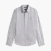 Regular Fit Striped Linen-Blend Shirt Regular Fit Striped Linen-Blend Shirt