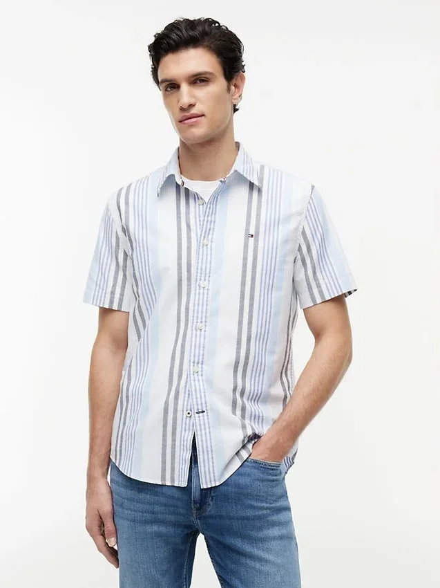 Regular Fit Striped Oxford Shirt Regular Fit Striped Oxford Shirt
