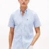 Regular Fit Striped Seersucker Shirt Regular Fit Striped Seersucker Shirt