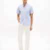 Regular Fit Striped Seersucker Shirt Regular Fit Striped Seersucker Shirt