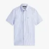 Regular Fit Striped Seersucker Shirt Regular Fit Striped Seersucker Shirt