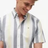 Regular Fit Striped Stretch Oxford Shirt Regular Fit Striped Stretch Oxford Shirt