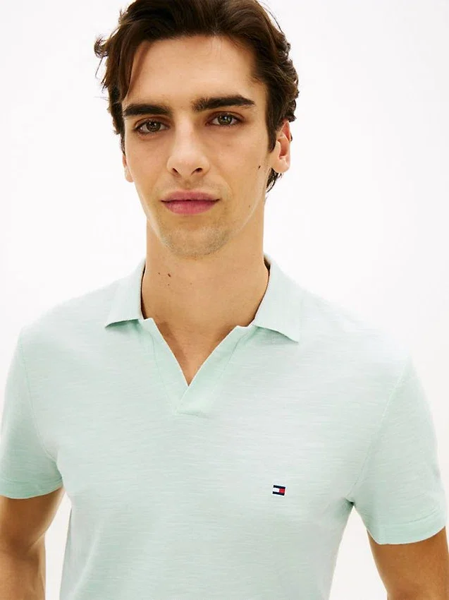 Regular Fit Textured Oxford Slub Polo Regular Fit Textured Oxford Slub Polo