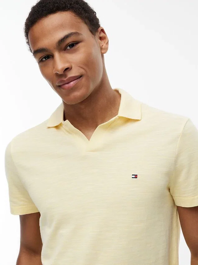 Regular Fit Textured Oxford Slub Polo Regular Fit Textured Oxford Slub Polo