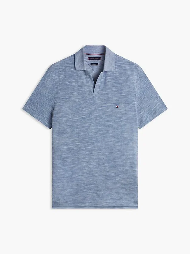 Regular Fit Textured Oxford Slub Polo Regular Fit Textured Oxford Slub Polo