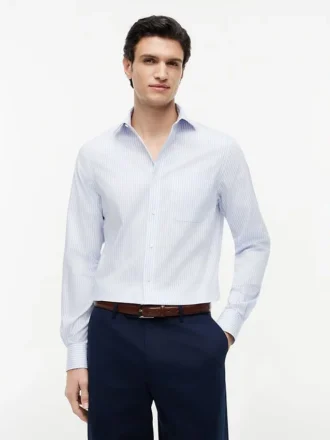 Regular Fit THFlex Striped Dress Shirt
