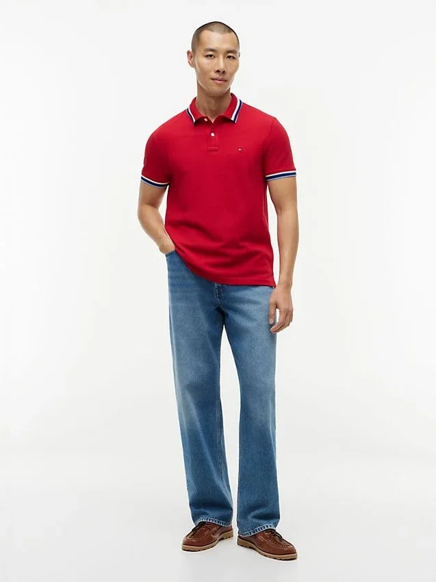 Regular Fit Tipped Polo Regular Fit Tipped Polo