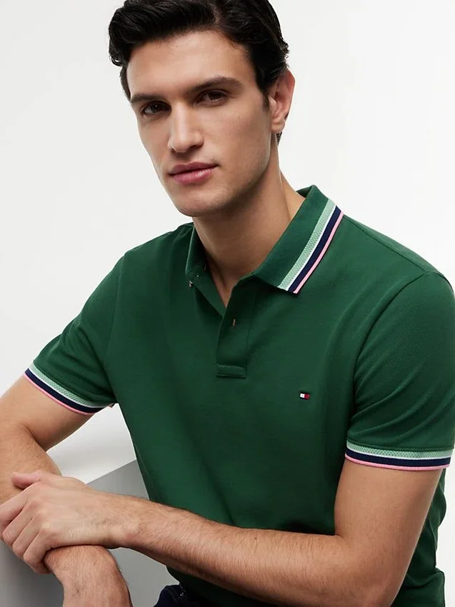Regular Fit Tipped Polo Regular Fit Tipped Polo